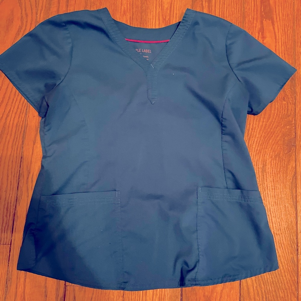 Purple label scrub set.
